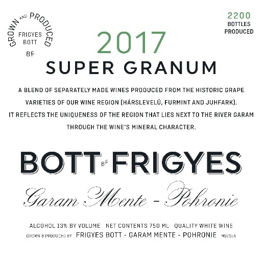2017 Bott Frigyes Super Granum White