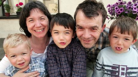 Samuel Tinon and family