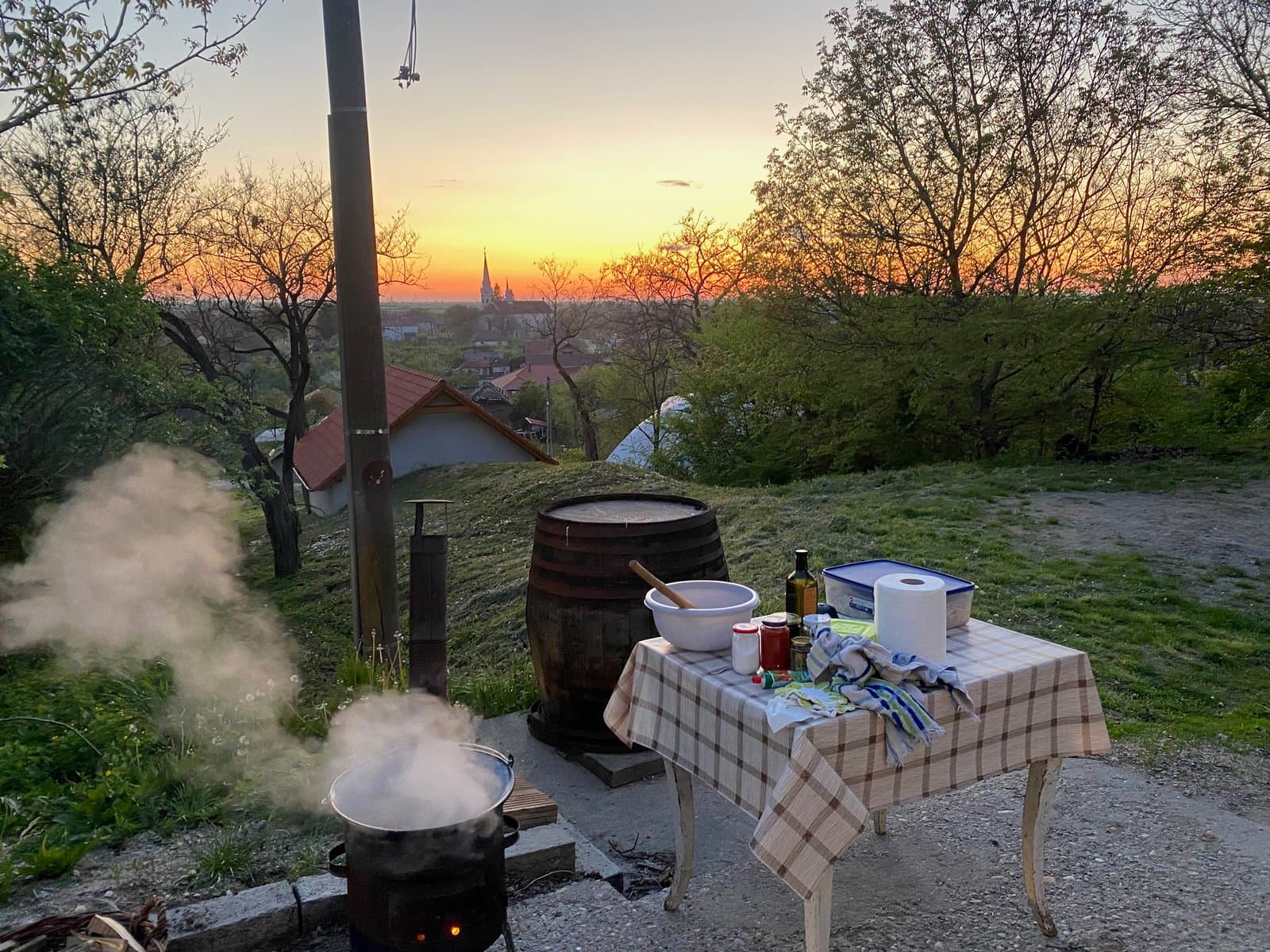 A cellar dinner in Beltiug
