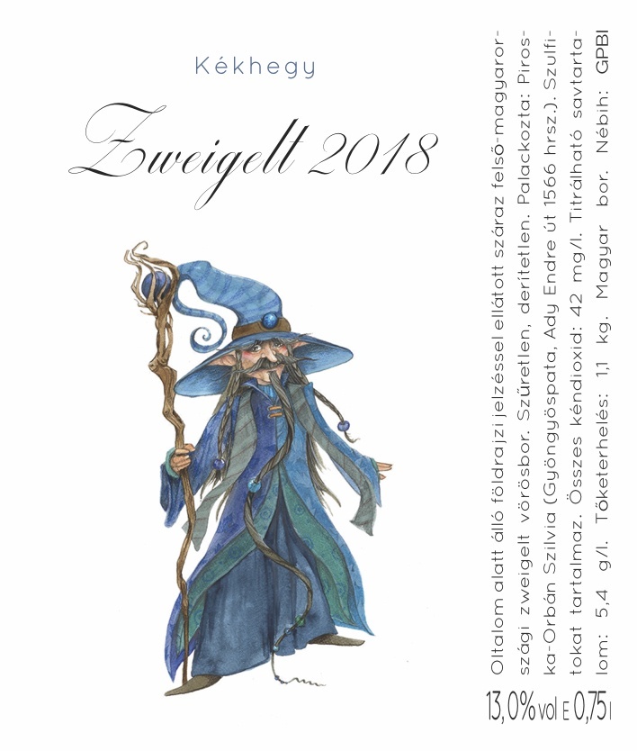 2018 Kékhegy Zweigelt