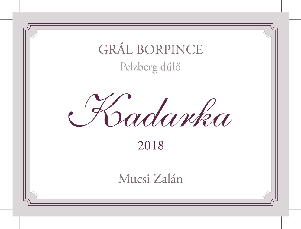 2020 Grál Borpince Kadarka