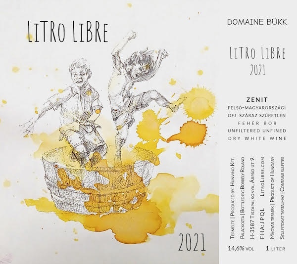 2022 Domaine Bükk Litro Libre