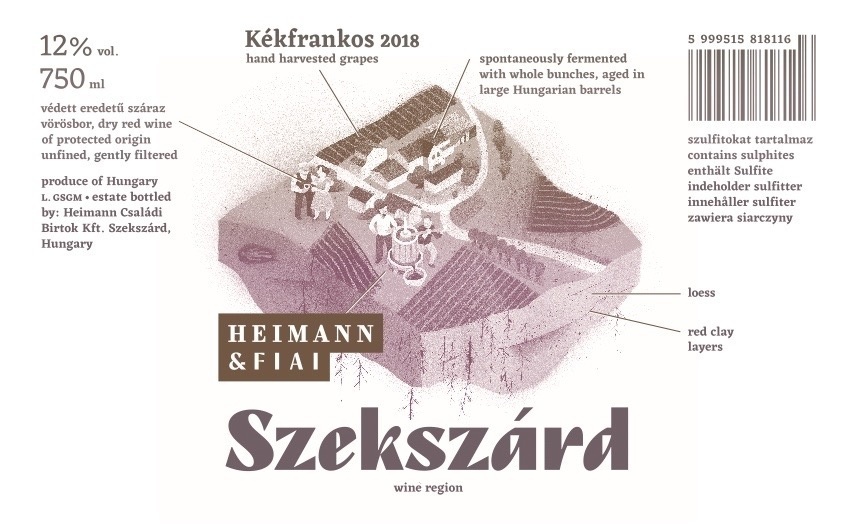 Heimann & FiaiSzekszárd Kékfrankos 2020