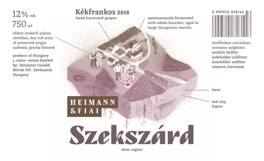 Heimann & FiaiSzekszárd Kékfrankos 2021