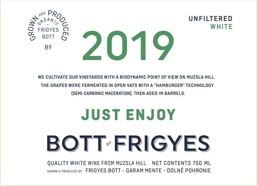 2023 Bott Frigyes Just Enjoy White