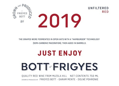 Bott FrigyesJust Enjoy Red 2024