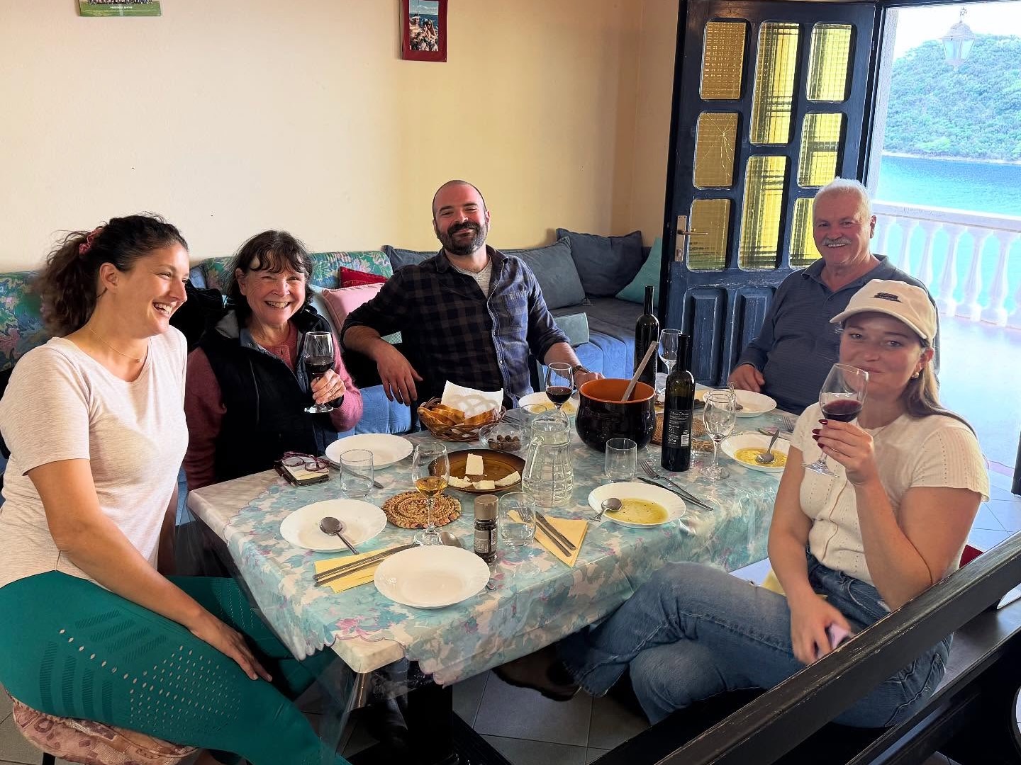 With the Marinovic family